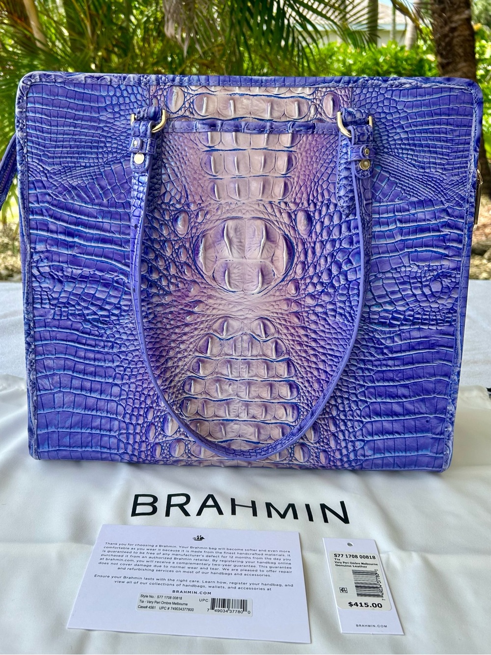 Brahmin Tia Very Peri Ombre Melbourne
